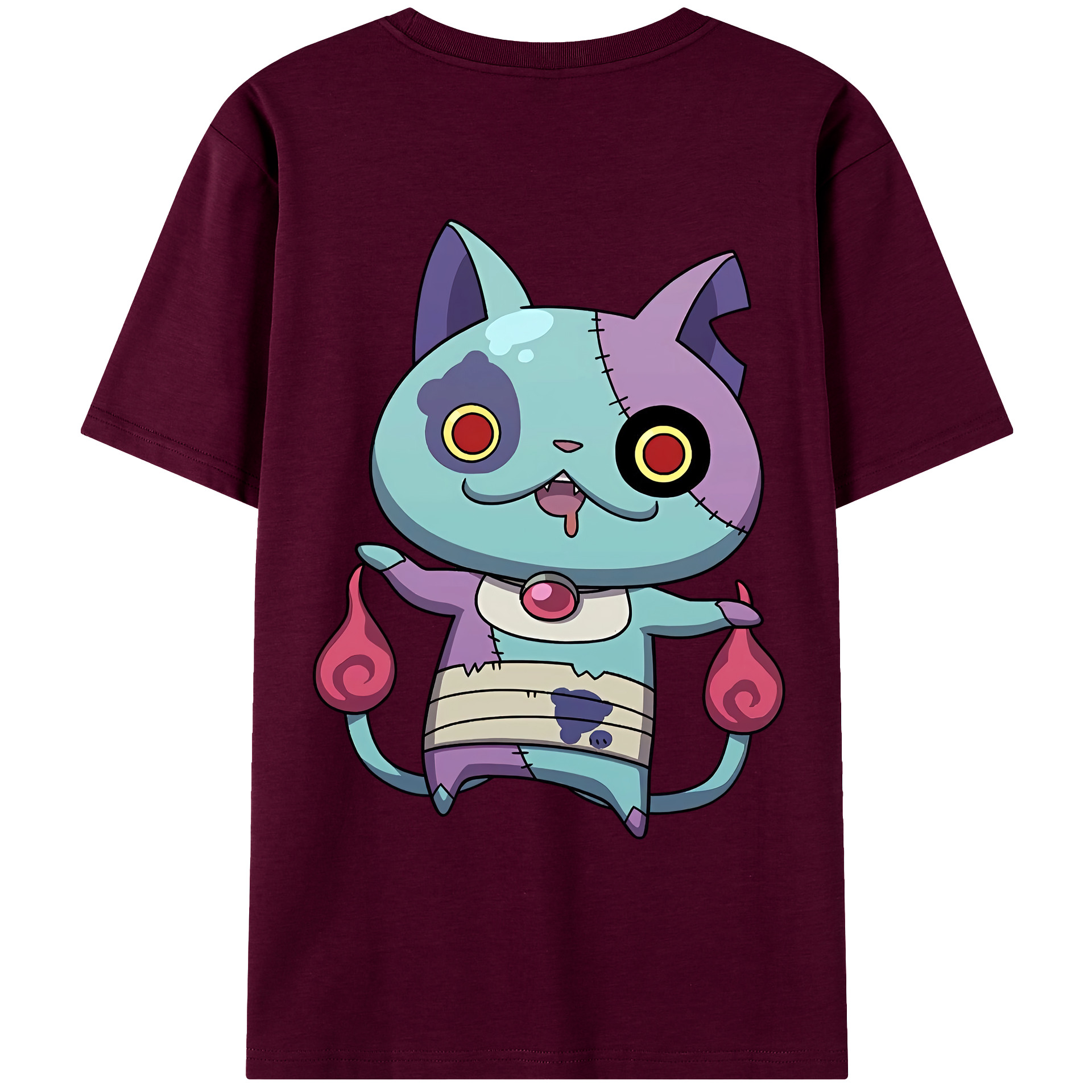 （画像用） 妖怪ウォッチ Yo-kai Watch レディース半袖Tシャツ(バックプリント)